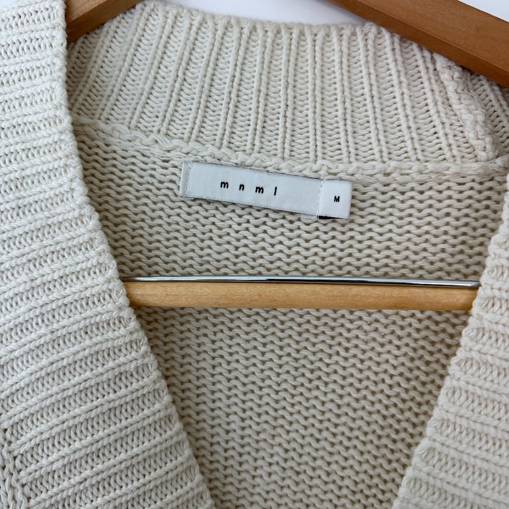 MNML Distressed Cardigan